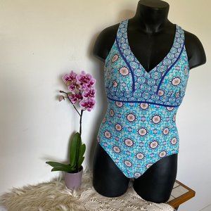 Catalina Floral Boho One Piece Swimsuit